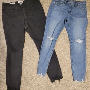 BUNDLE - Universal Thread Black and Blue Women's Jeans